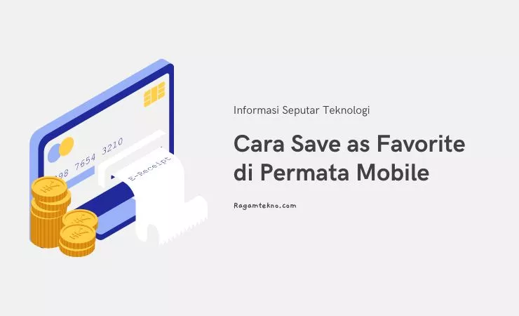 Cara Save as Favorite di Permata Mobile